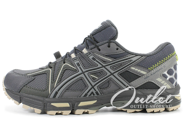 Кроссовки Asics Gel Kahana 8 Black Grey  черные
