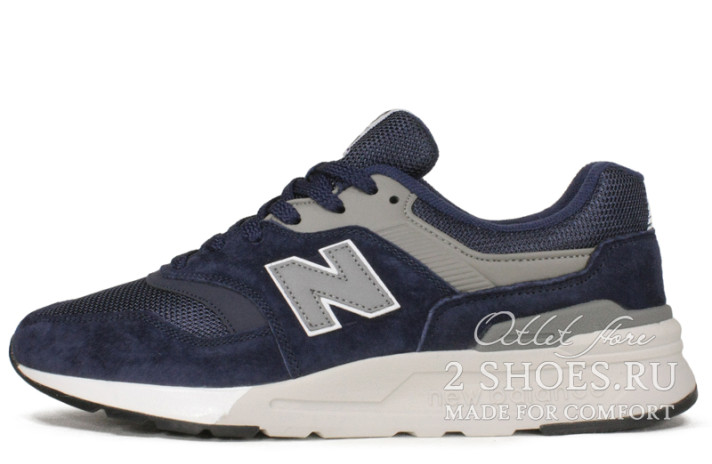 Кроссовки New Balance 997H Grey Blue CM997HCE синие