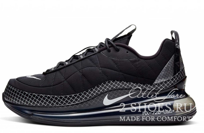 Кроссовки Nike Air Max 720 818 Black Triple CI3871-001 черные