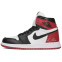 Кроссовки женские Nike Air Jordan 1 Mid Winter Black Toe