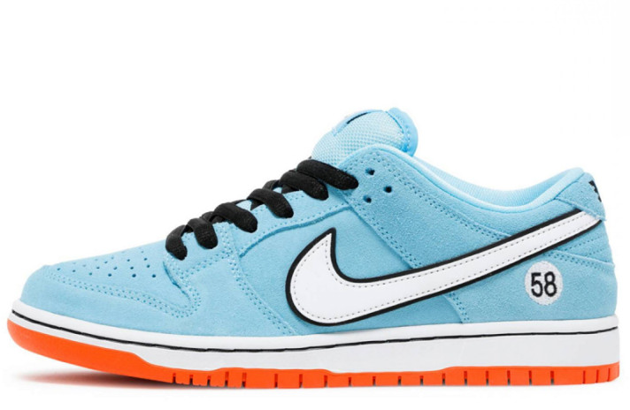 Кроссовки Nike Dunk SB Low Club 58 Gulf BQ6817-401 голубые