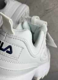 Кроссовки Fila Disruptor 2 White Bright живое фото 4