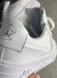 Кроссовки Nike Air Force 1 Pixel White живое фото 4