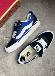 Кеды Vans Khu Skool Navy White живое фото 2