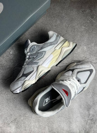 Кроссовки New Balance 9060 Rain Cloud Grey живое фото 2